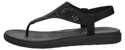 Produktbild von Skechers Meditation Luxe Sandalen Plat - Zwart - Maat 37