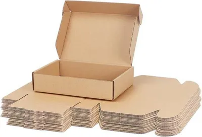 Immagine prodotto di Piccoli cartoni da spedizione marroni, 25 pezzi, 229x153x51 mm