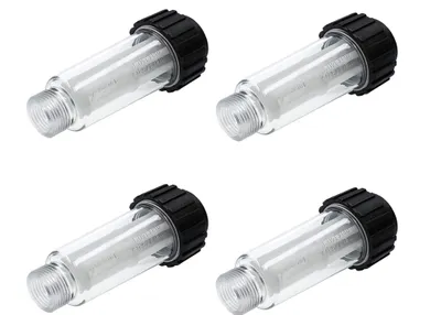 Produktbild von 4x Sillar Wassereinlassfilter 3/4 Zoll für Hochdruckreiniger Kärcher K-Serie