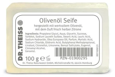 Zdjęcie produktu dla DR.THEISS Mydło z oliwy z oliwek, 1 kostka mydła