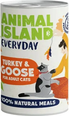 Image de Nourriture pour chats ANIMAL ISLAND Turkey 400 g