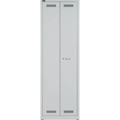 Produktbild von BISLEY LIGHT Putzmittelschrank GL06AZ-245 GL06AZ245 lichtgrau 60,0 x 50,0 x 185,0 cm