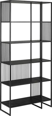 Immagine prodotto di Libreria Strington 5 ripiani nera.