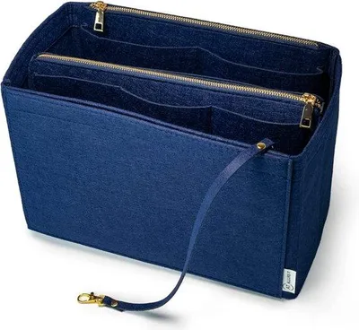 Produktbild von Blaue Handtaschen-Organizer aus Vilt, M