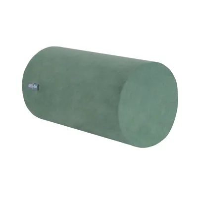 Image de KiddyMoon Velvet Aire de jeux En Mousse Élémentaire Rouleau De Cou Pour Course D'obstacles Et Piscine À Balles Pour Bébés Et Enfants, Vert Forêt