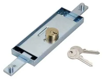 Productafbeelding van Slot voor rolluik, centraal, vast cilinderslot, rond - (2260XZB4508XX2)