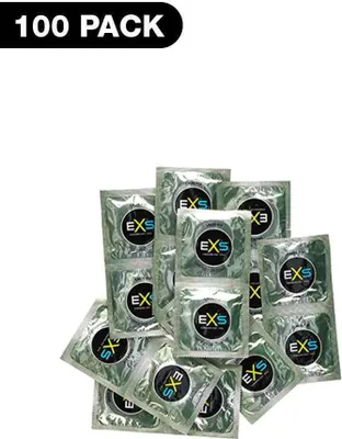 A pile of individually wrapped condoms.