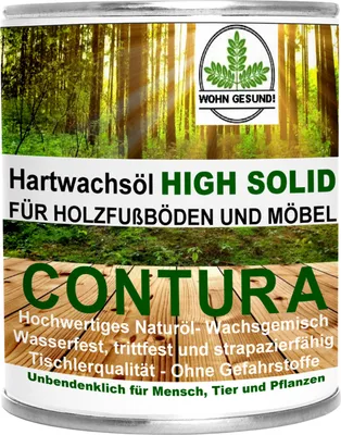 Produktbild von 750ml - Contura Premium Hartwachsöl High Solid Holzöl Fußböden Möbel Holzschutz