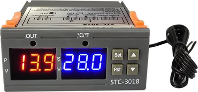 Produktbild von STC-3018 Temperaturregler, digitales LED-Display-Thermostat, Temperaturreglerschalter Mikro-Temperaturreglerplatine Thermostatsensor (24V)