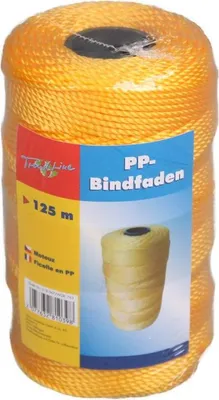 Produktbild von TrendLine Bindfaden 1 mm x 125 m orange