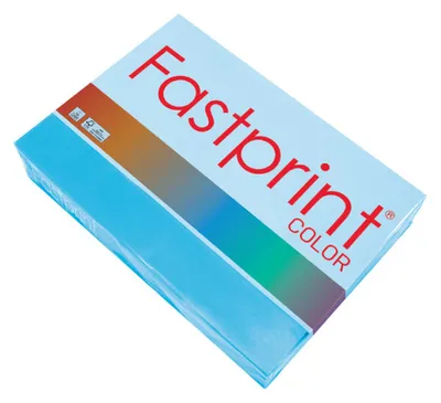 Immagine prodotto di Carta copiativa fastprint a3 120gr blu azzurro | Confezione da 250 fogli | 5 pz