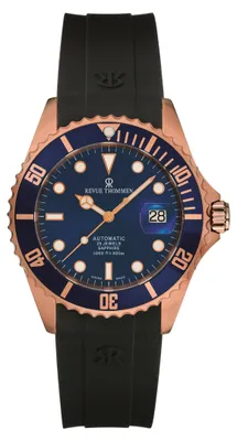 Produktbild von Revue Thommen Herren Armbanduhr Automatic 42 mm Armband Silikon 17571.2855