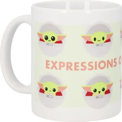 Imagen del producto de El Mandaloriano, taza - Expresiones de "The Child" (o "Grogu")