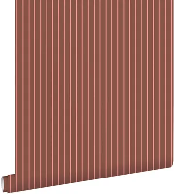 Produktbild von ESTAhome Tapete Streifen Braun und Rosa 50 x 900 cm