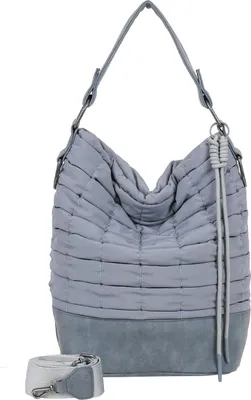Produktbild von Fritzi aus Preußen Schultertasche Umhängetasche Brigitte X Fritzi Olga Limited Bubble Hobo Bag Blue Grey blaugrau