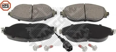 Produktbild von MAPCO Bremsbeläge Satz Vorne für VW Golf VII Schrägheck (5G1, BQ1, BE1, BE2) 6633HPS
