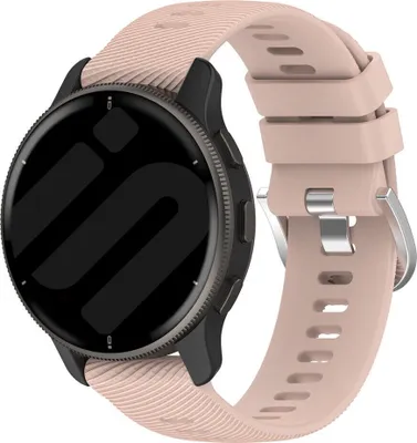 Produktbild von Strap-it Smartwatch-Silikonarmband – geeignet für Garmin Vivoactive 4 (45 mm) / Venu 2 / Venu 3 / Forerunner 255 / Forerunner 265 – Pink
