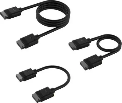 Obrázek produktu pro Corsair CL-9011118-WW, Černá, Samec, Samec, 3 kusů