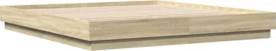 Obrázek produktu pro Rám postele dub sonoma 180 x 200 cm kompozitní dřevo