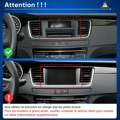 Image de Autoradio Android 15 10 pouces, compatible Carplay et Android Auto, pour Peugeot 508 (2011-2018), avec GPS, Wi-Fi, Bluetooth, FM, RDS,au volant (SWC) et processeur DSP, format 2DIN, processeur 4 cœurs, 2 Go de RAM et 64 Go de stockage