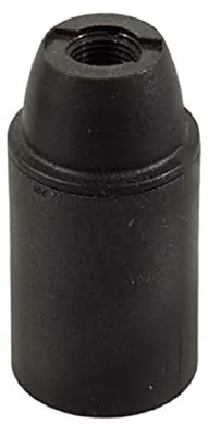 Productafbeelding van Zwarte E14 Lampfitting - Set van 6 Stuks van Kunststof