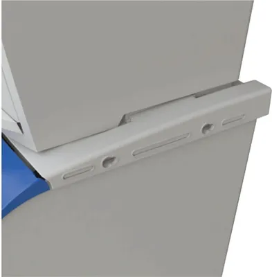 Immagine prodotto di Contenitore per rifiuti Denox ecosystem 25 l, grigio - mix