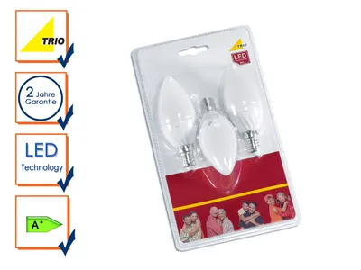 Zdjęcie produktu dla LED-Leuchtmittel E14 Kerze je 6Watt