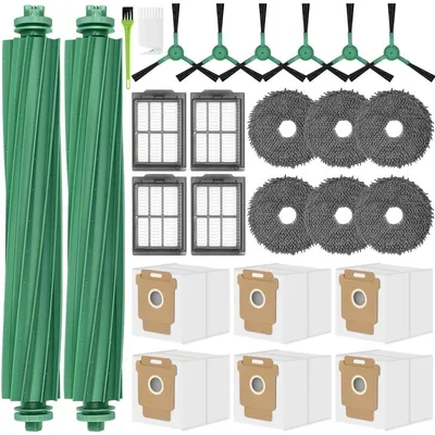 Immagine prodotto di INF Kit Combo Ricambi per Aspirapolvere Robotico – Compatibile con iRobot Roomba 505/405/500/400/506/507, Parti Multicolori