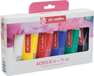 Obrázok produktu pre Talens Art Creation | Acrylfarbe Set 6x75ml