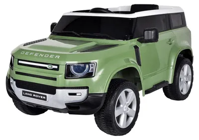 Immagine prodotto di Macchina Elettrica per Bambini Licenza Ufficiale Land Rover Defender 12V 7Ah Verde