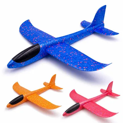 Produktbild von 3 Stück Gleitflieger Wurfgleiter XXL Styropor-Flieger 50cm