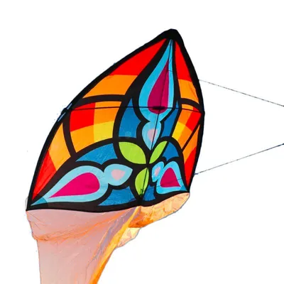 Produktbild von Einleiner Drachen Spiderkites Starlight Red 030052-001 Rot 95 x 95 x 575 cm (incl. schwanz)