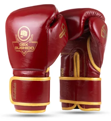 Obrázok produktu pre DBX BUSHIDO ProFighter, boxerské rukavice z čiernej kože, 16 oz