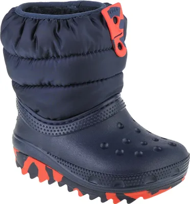 Produktbild von Crocs Classic Neo Puff Boot Toddler 207683-410, Schneestiefel, für Jungen, Dunkelblau, Größe: 25/26