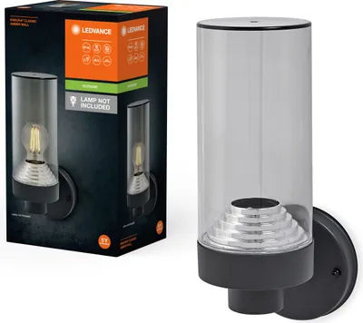 Produktbild von Ledvance Außenleuchte Endura Classic Amber Wall IP44 max. 20W E27 ohne Leuchtmittel
