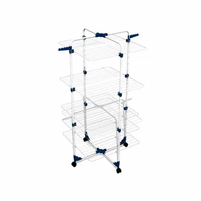 Produktbild von Gimi Modular 3 Wäscheständer Blau, Silber