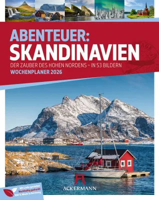 Produktbild von Skandinavien Wochenplaner Kalender 2026 | Der Zauber des hohen Nordens