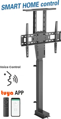 Produktbild von my wall HP 63-2 A motorisierter TV-Lift zum Einbau in Möbel für Fernseher TV 37-80 Zoll 60Kg