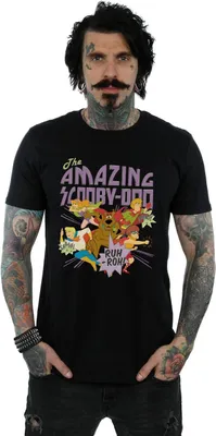Produktbild von Scooby Doo - "The Amazing Scooby" T-Shirt für Herren BI1377 (3XL) (Schwarz)