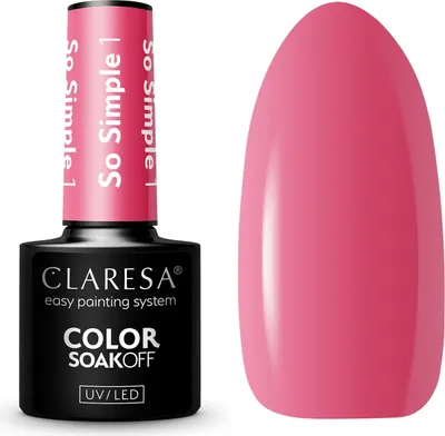 Obrázek produktu pro CLARESA gel lak na nehty So simple 1- 5g