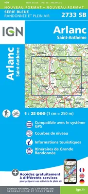 Obrázek produktu pro Arlanc-St-Anthème 1:25 000