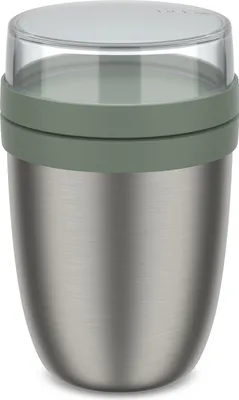 Produktbild von Mepal Thermo-Lunchpot Ellipse Edelstahl Nordic Sage 500+200ml