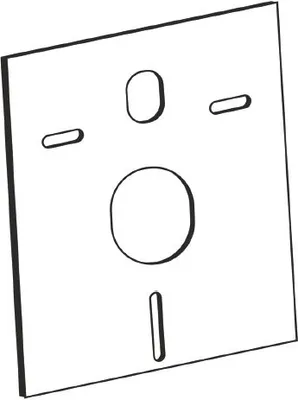 Immagine prodotto di WBV Schallschutzset für Wand-WC/WD- Bidet