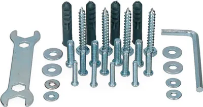 Image de Kit Vis Support Tv Universel Fixation Tv Murale Complète - Edm
