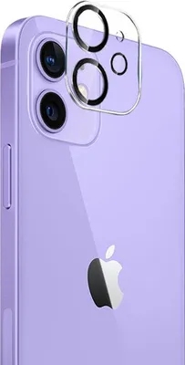 Zdjęcie produktu dla Crong Lens Shield - Szkło na aparat i obiektyw iPhone 12