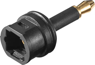 Immagine prodotto di Microconnect TOSLINK-ADAPTER commutatore di genere per cavo Toslink 3,5 Toslink 3,5 mini Nero
