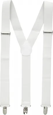 Produktbild von Elastische Hosenträger weiß
