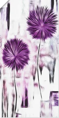 Produktbild von ARTland Poster Blumen II Größe: 20x40 cm