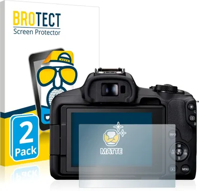 Produktbild von 2x BROTECT Schutzfolie für Canon EOS R50 Displayschutz Displayschutzfolie Folie Matt Entspiegelungsfolie