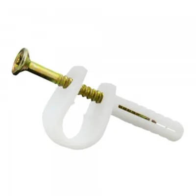 Produktbild von 50 Stk. UPo Kabelhalter mit Schnellmontagestift Halter Stift Kabelschelle 12.41 E-P 6915